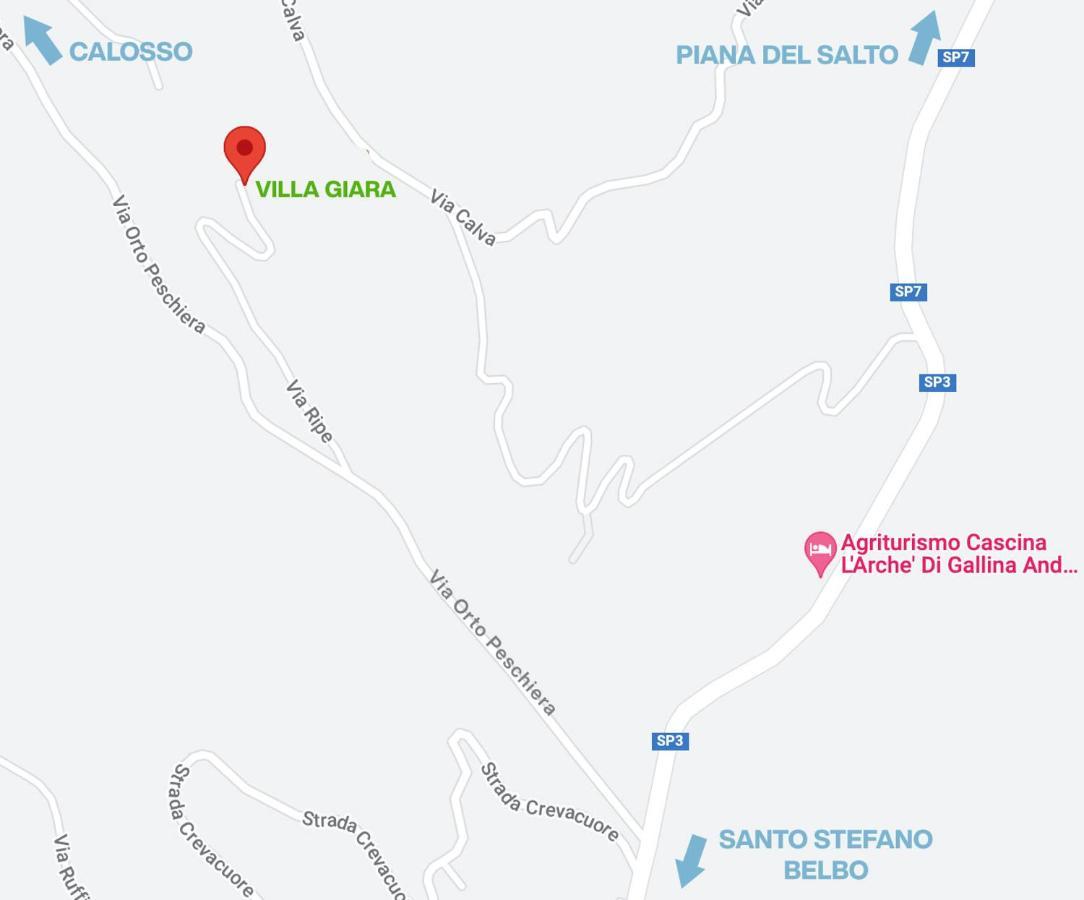 Villa Giara Calosso Luaran gambar